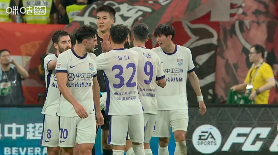 跟上港动真, 于根伟终于, 此战引起外